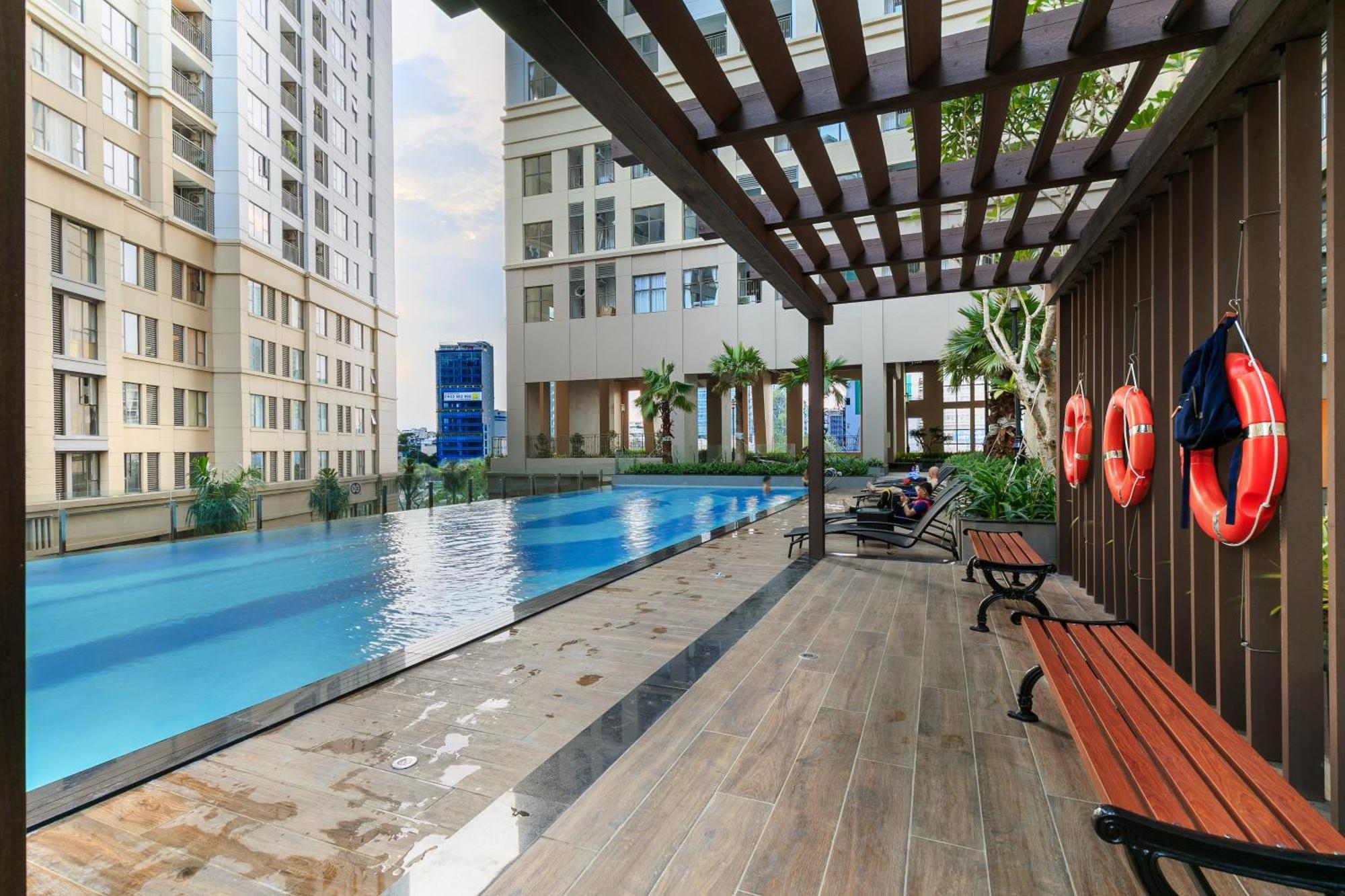 Ct Apartment At Rivergate Residence D4 Ho Chi Minh-stad Buitenkant foto